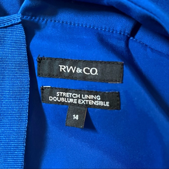 RW & Co. Sleeveless racer back dress. - Picture 2 of 4